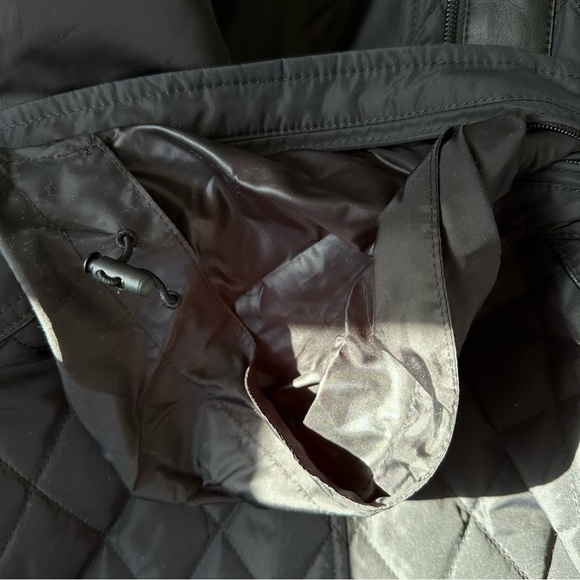 The Scotch House Black Quilted Jacket Size Large - Picture 8 of 11